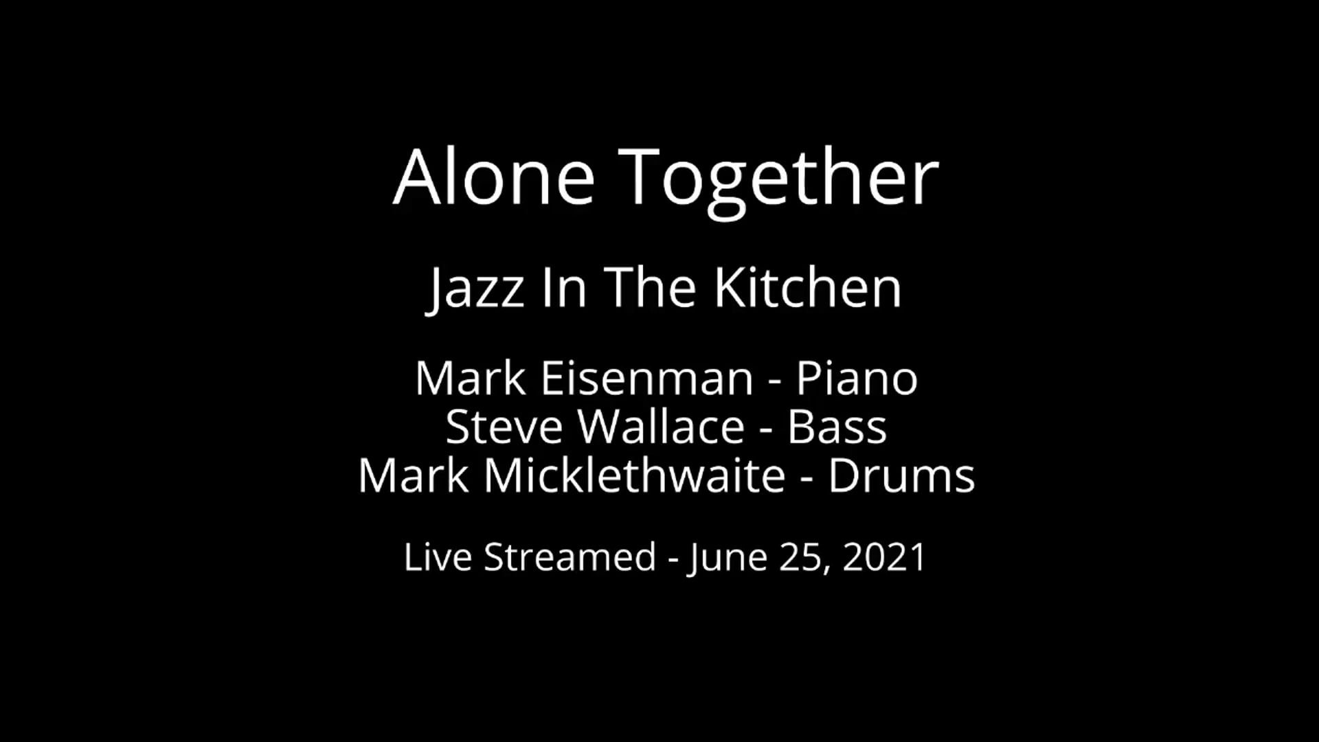 Alone Together Alone Together