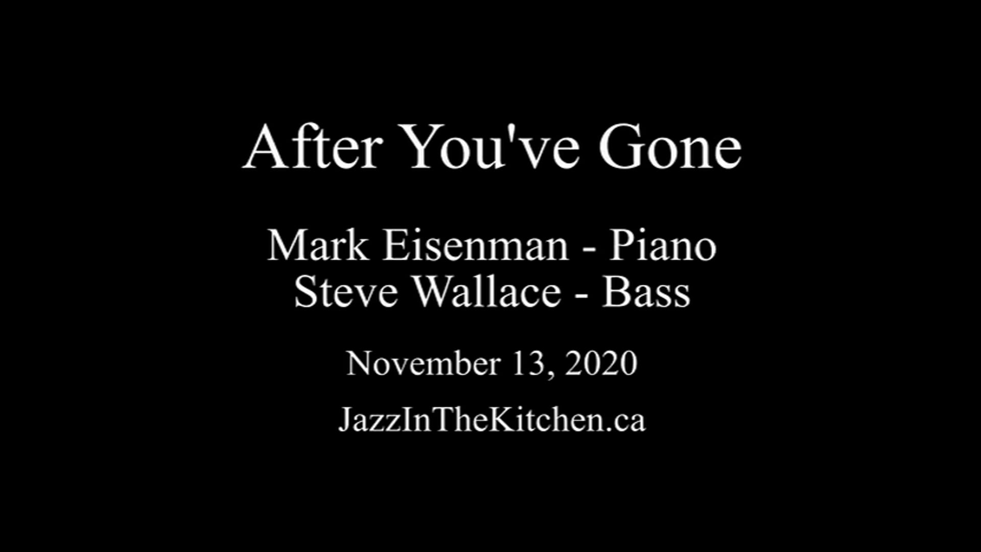 After You've Gone After You've Gone