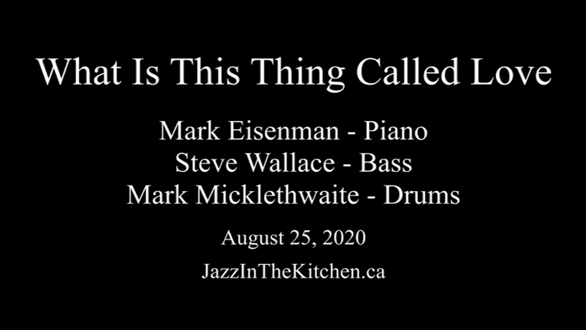 What Is This Thing Called Love What Is This Thing Called Love